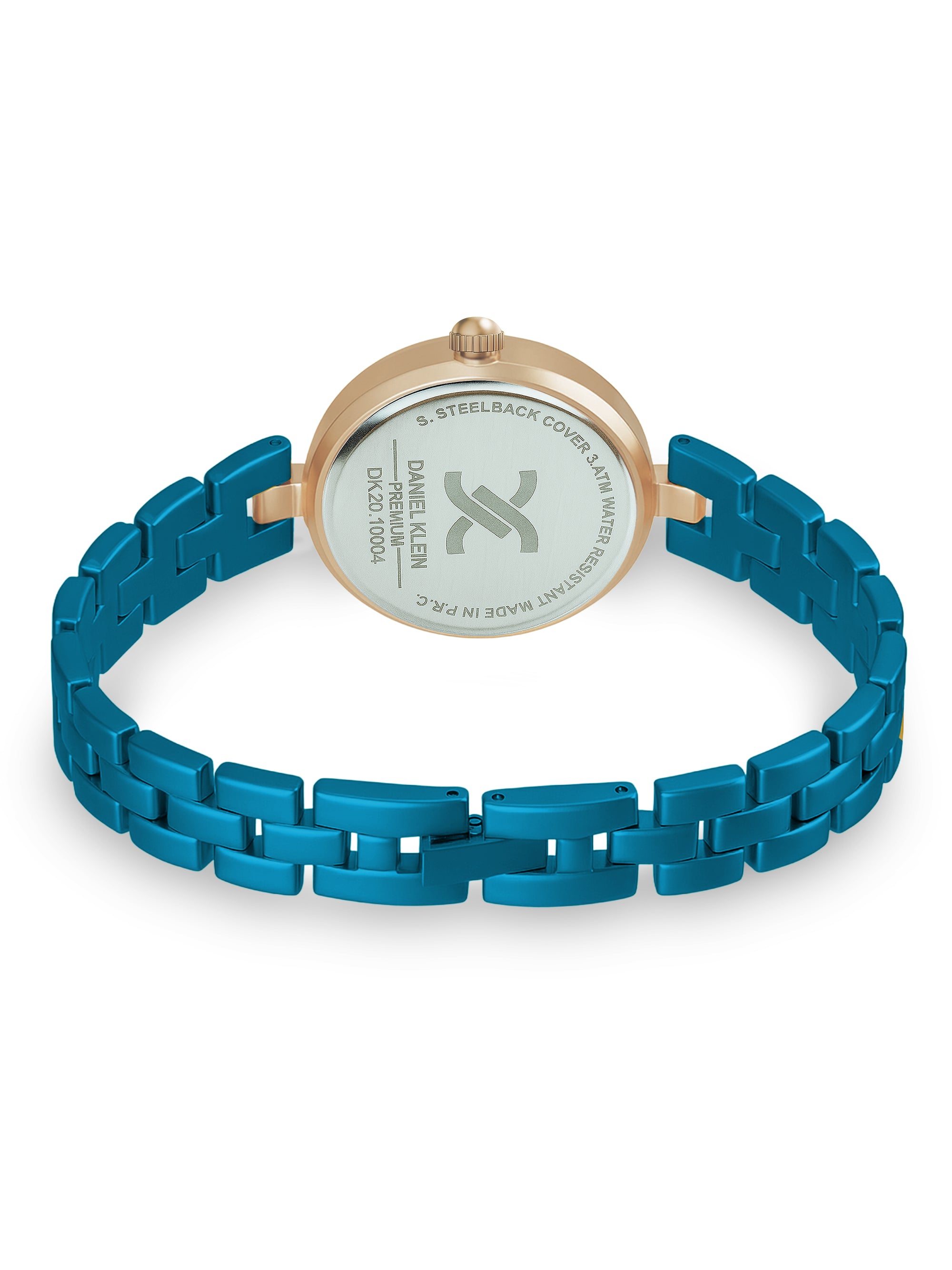 Daniel Klein Women Dial &amp; Stainless Steel Bracelet Style Straps Analogue Watch DK.20.10004-5