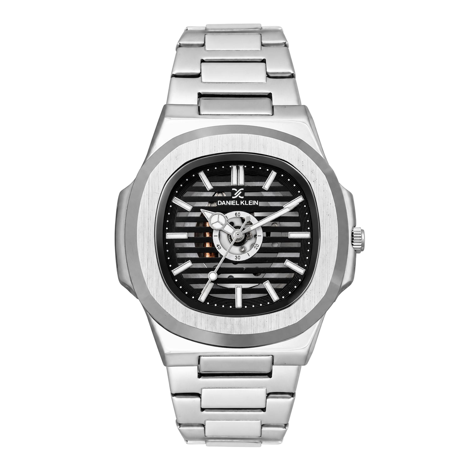 Daniel Klein Luxury  Skeleton Dial Analog Watch for Men