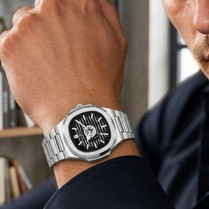 Daniel Klein Luxury  Skeleton Dial Analog Watch for Men
