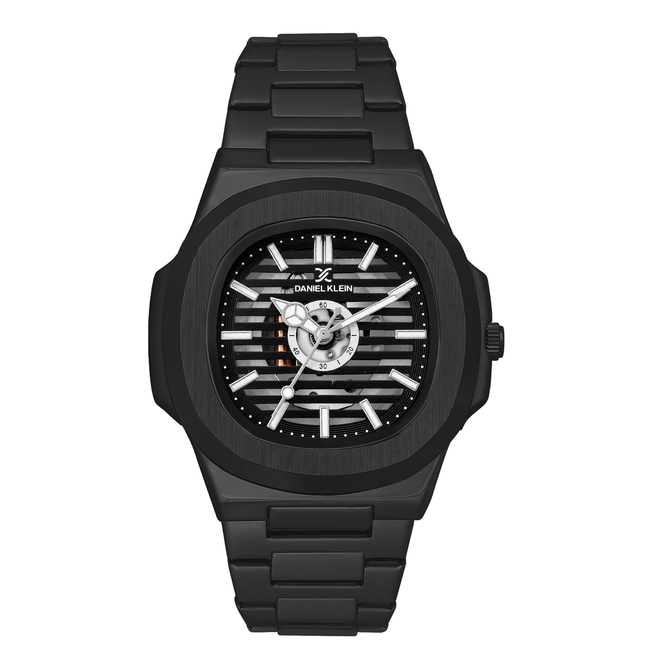 Daniel Klein Luxury  Skeleton Dial Analog Watch for Men