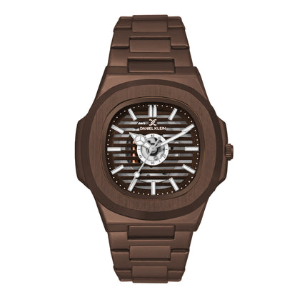 Daniel Klein Luxury  Skeleton Dial Analog Watch for Men