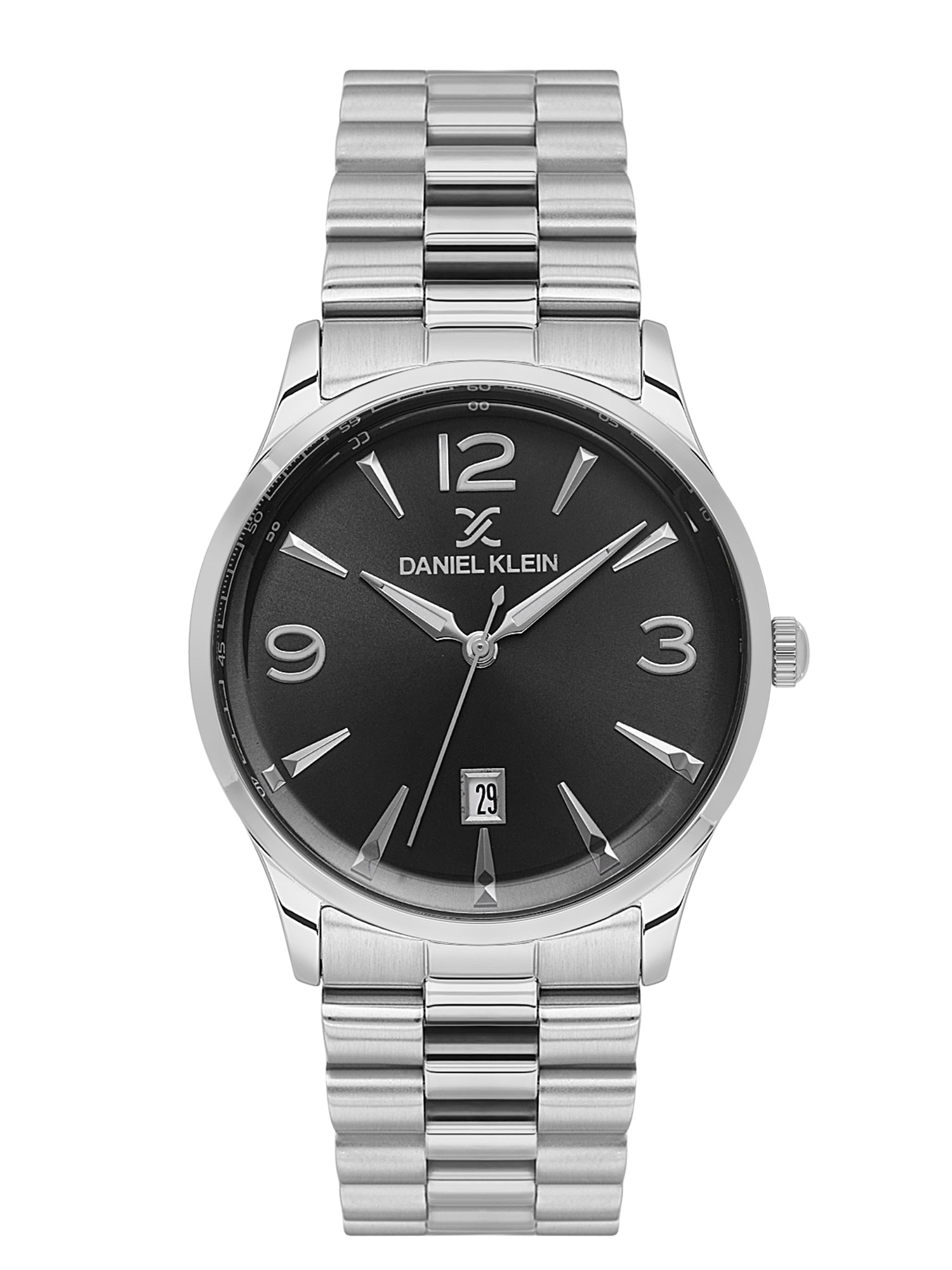Daniel klein IPS Gun Black Sunray Dial Watch for Men DK.6.14033-2
