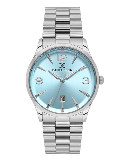 Daniel klein IPS Light Blue Sunray Dial Watch for Men DK.6.14033-4