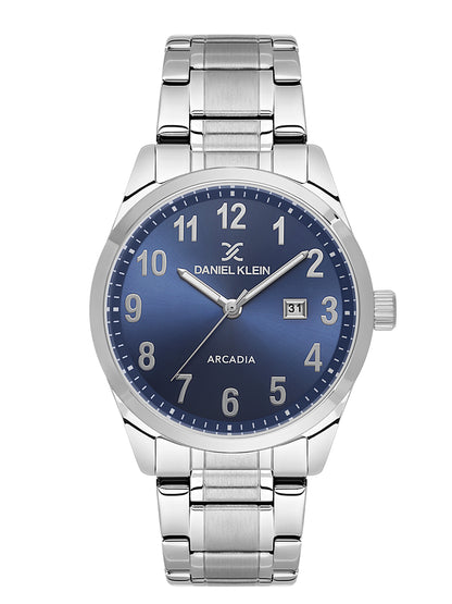 Daniel Klein Arcadia Men’s Dark Blue Stainless Steel Watch DK.6.14083-3