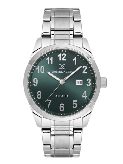 Daniel Klein Arcadia Men’s Dark Green Stainless Steel Watch DK.6.14083-4