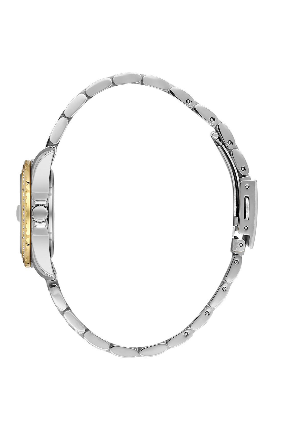 Daniel Klein Women’s Analog Watch – Silver Dial, Silver–Gold Strap DK.6.14134-3