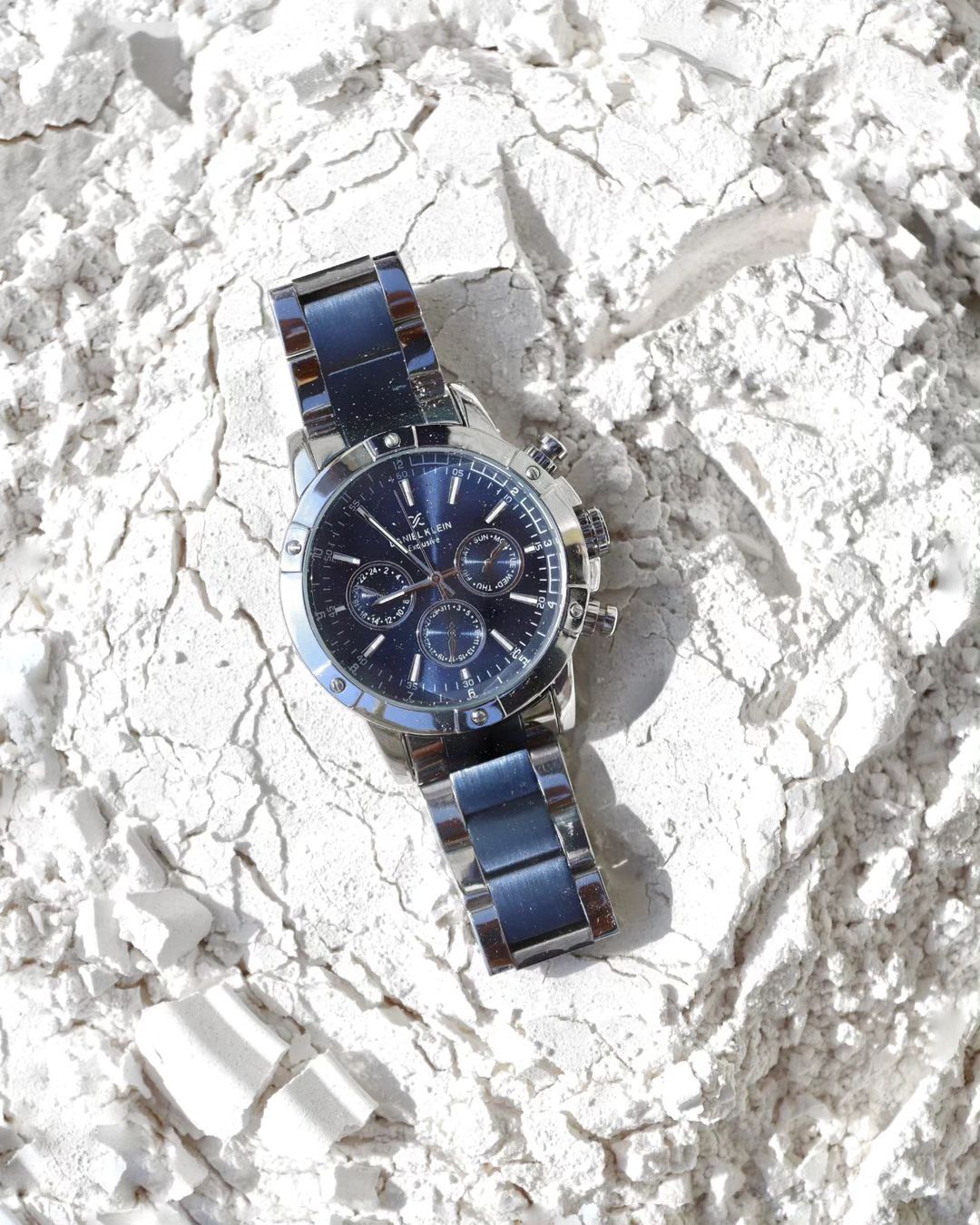Daniel Klein Exclusive Men Blue Dial Watch