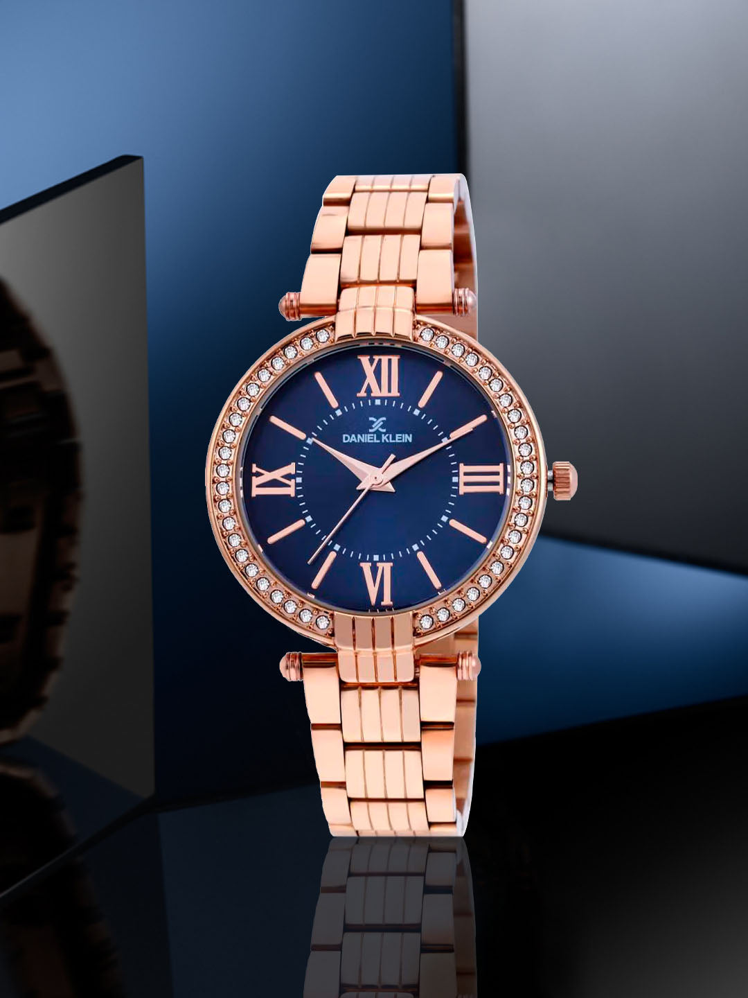 Daniel Klein Premium Women Blue Dial Watch