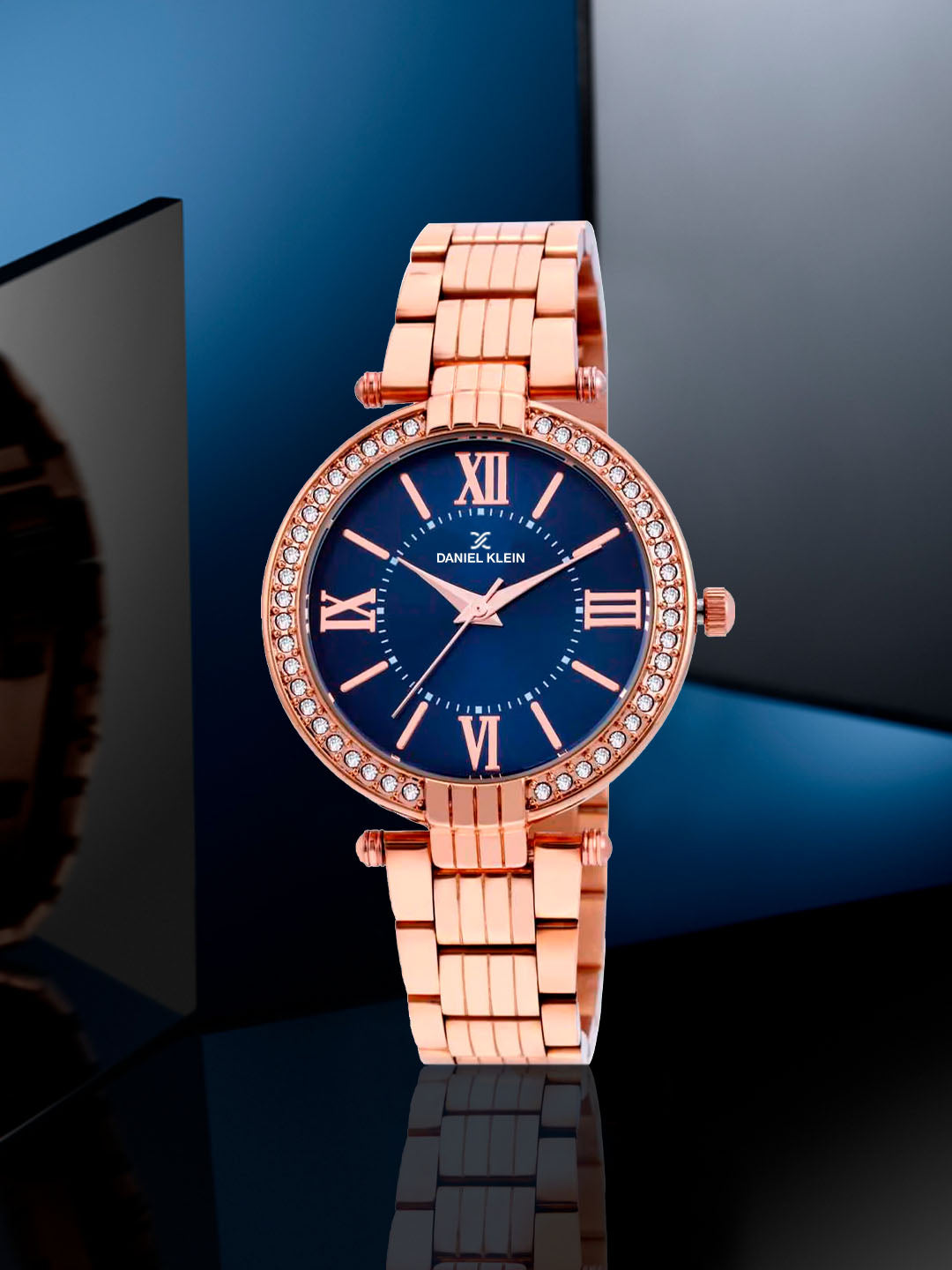 Daniel Klein Premium Women Blue Dial Watch