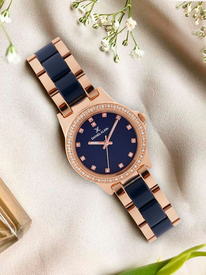 Daniel Klein Premium Women Blue Dial Watch - Main Image