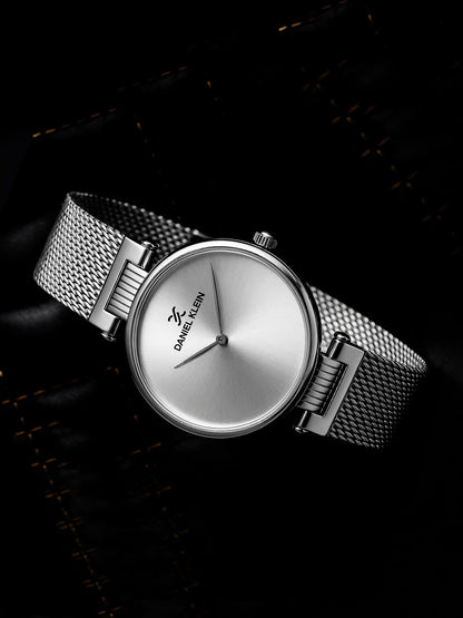 Daniel Klein Premium Women Silver Dial Watch