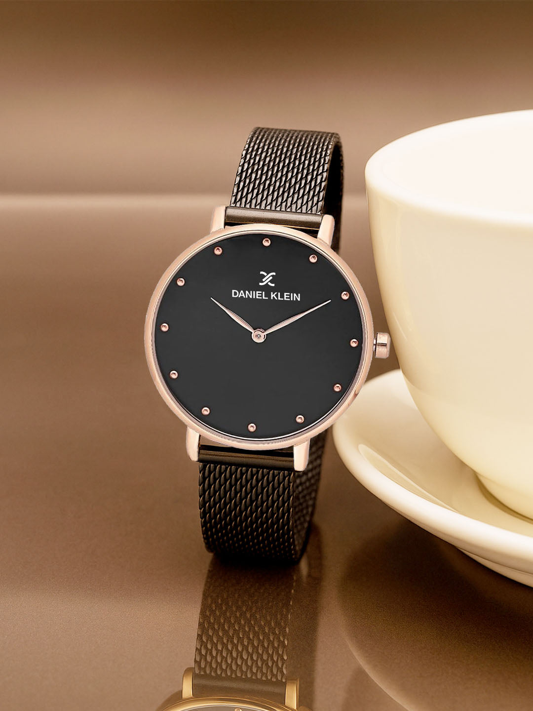 Daniel Klein Premium Women Black Dial Watch