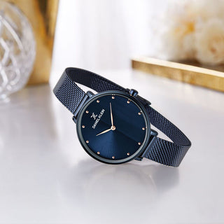 Daniel Klein Premium Women Blue Dial Watch