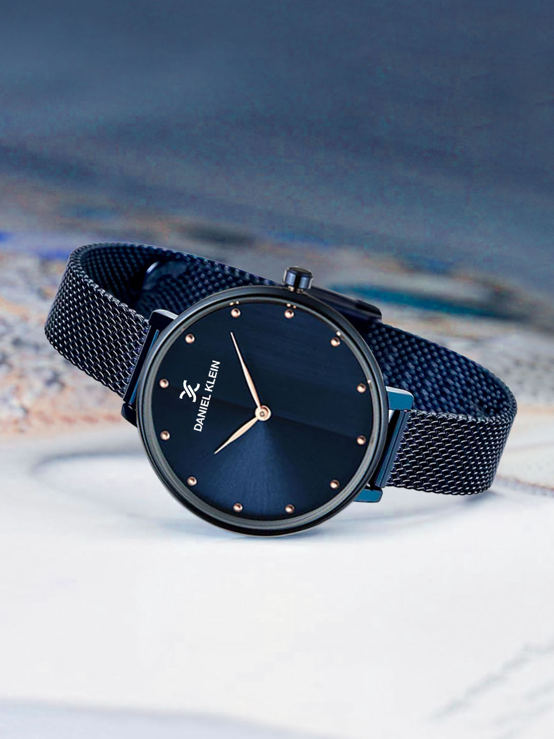 Daniel Klein Premium Women Blue Dial Watch