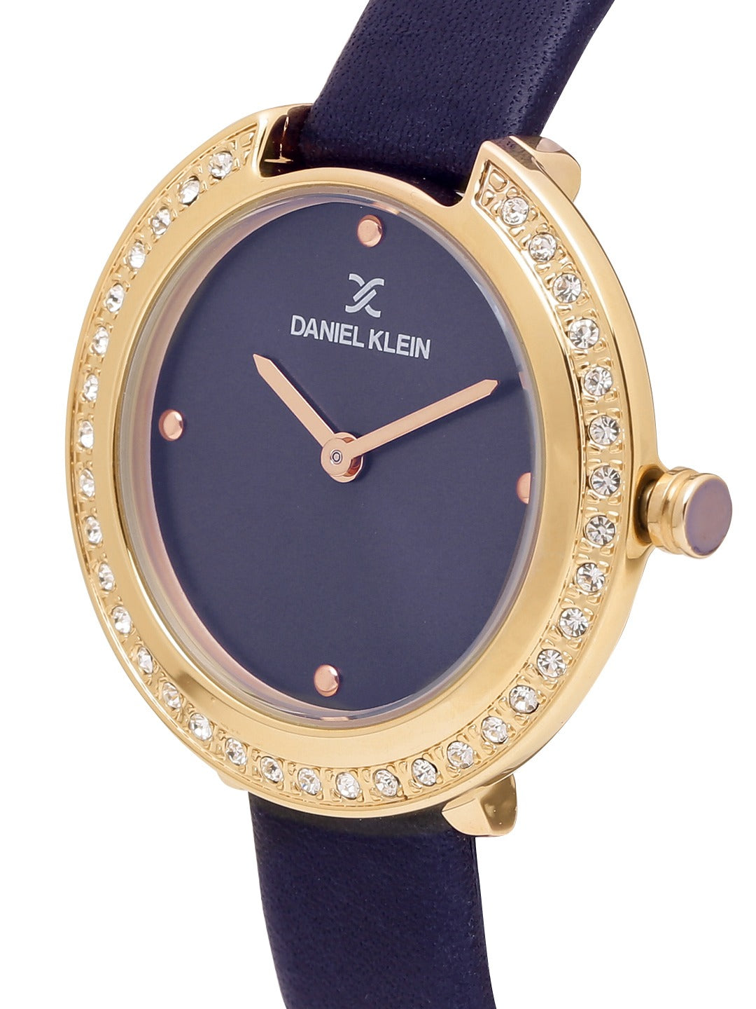 Daniel Klein Premium Women Blue Dial Analogue Watch