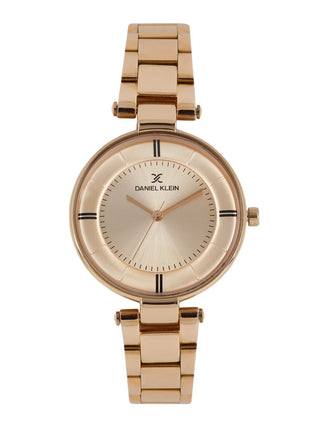 Daniel Klein Premium Women Gold Dial Watch
