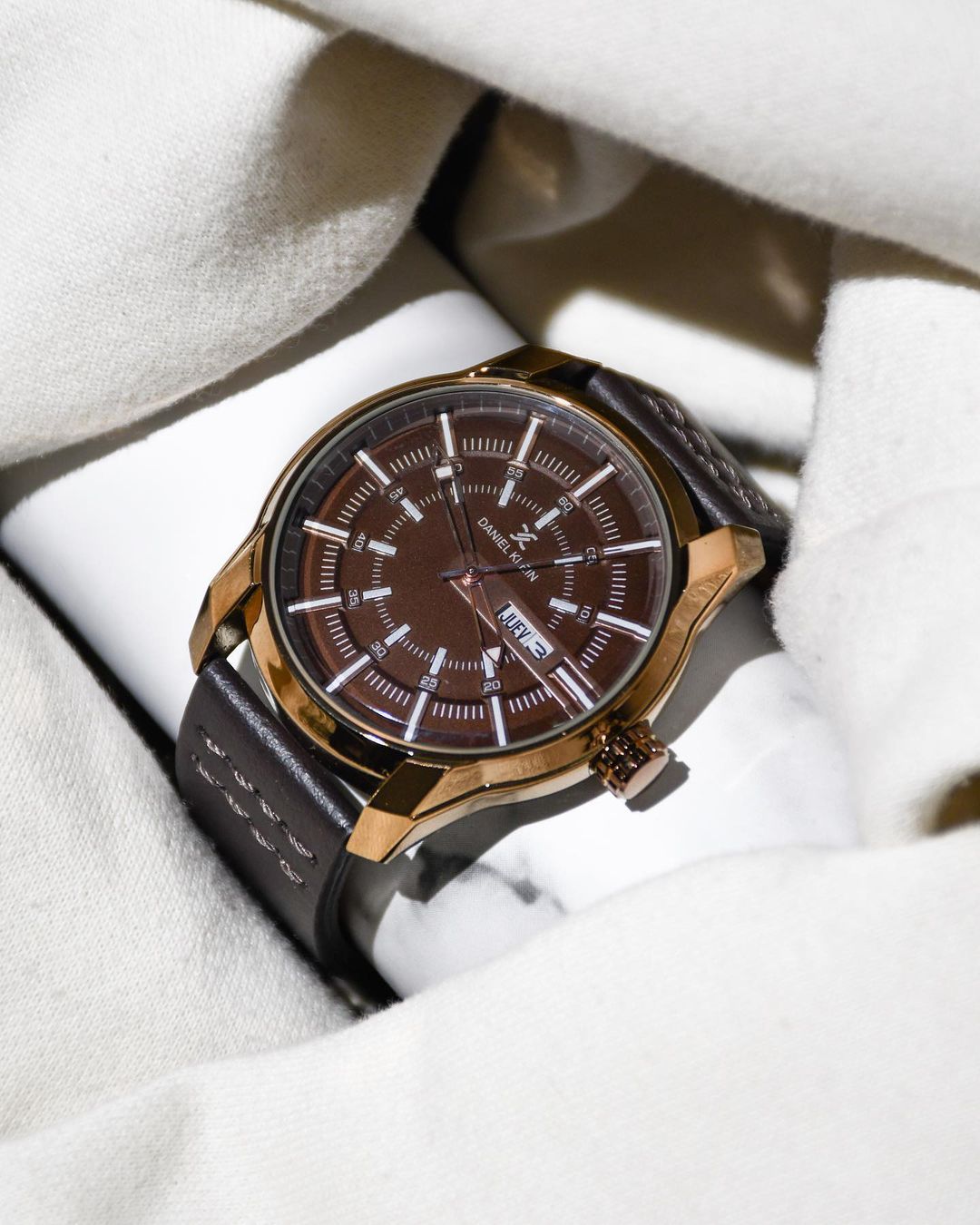 Daniel Klein Premium Men Brown Dial Watch