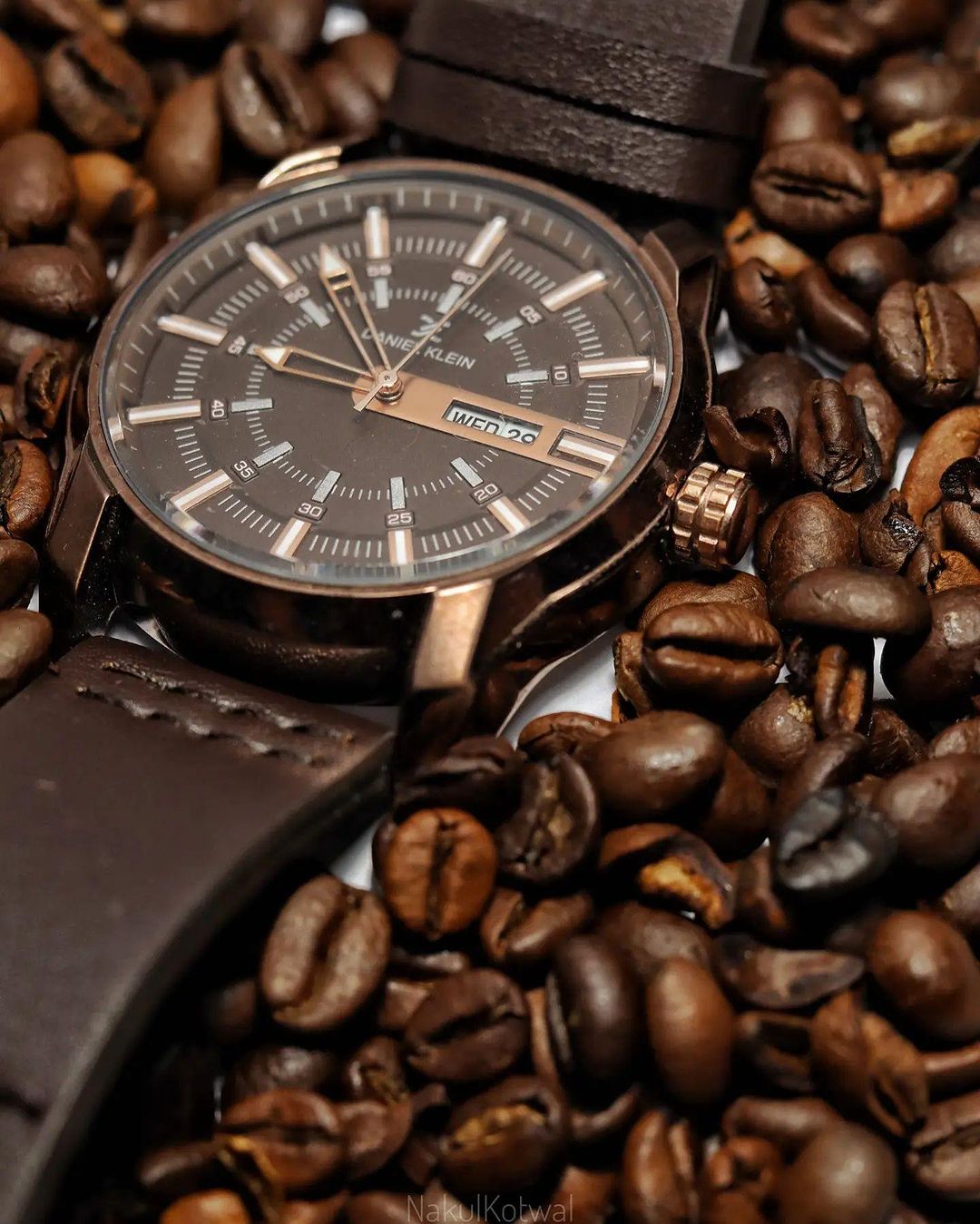 Daniel Klein Premium Men Brown Dial Watch