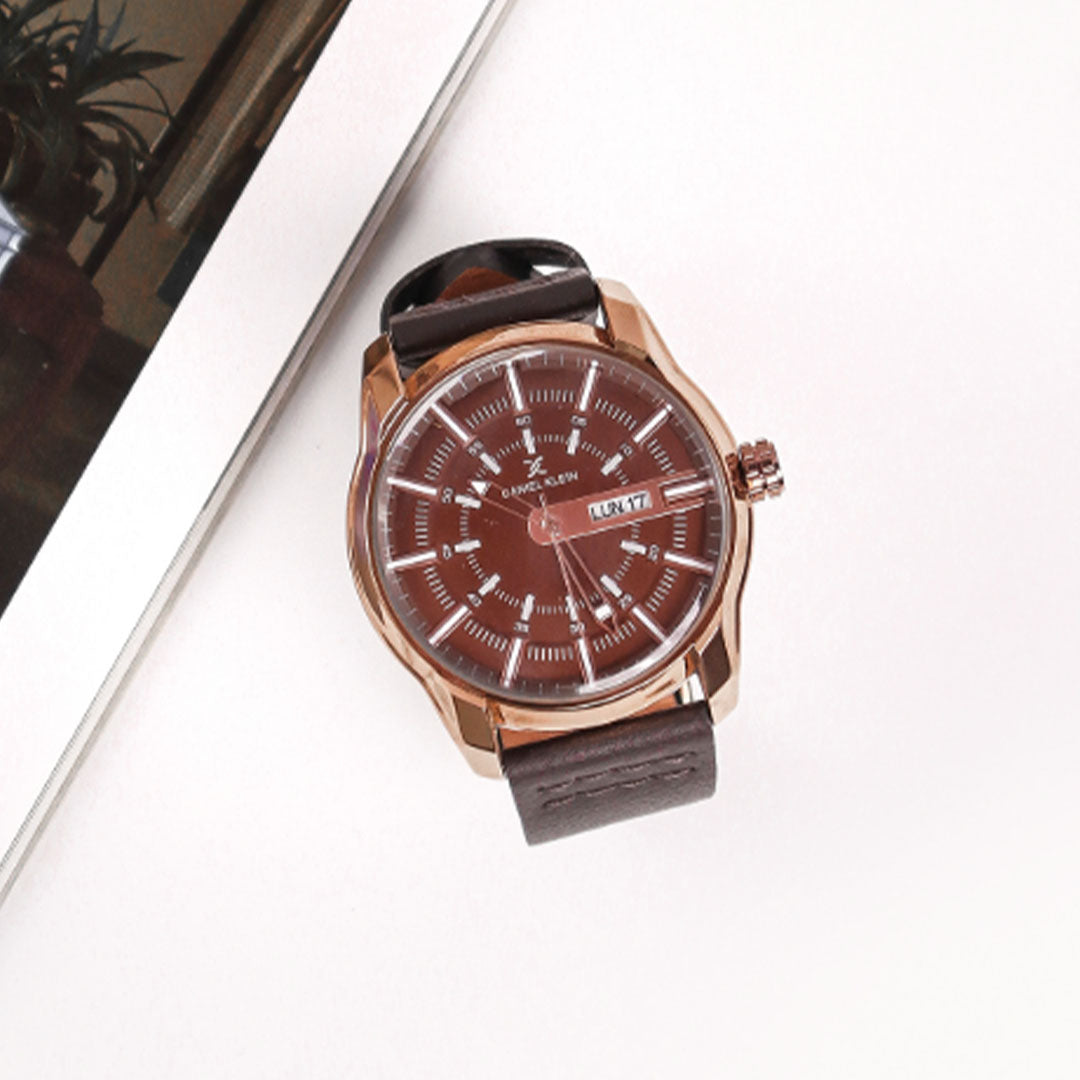 Daniel Klein Premium Men Brown Dial Watch