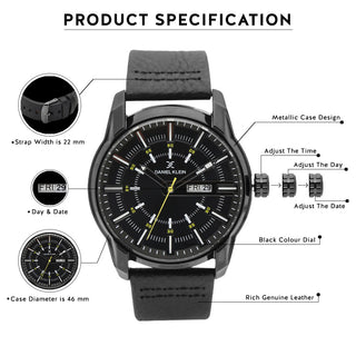 Daniel Klein Premium Men Black Dial Watch