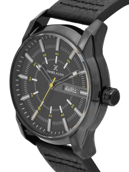 Daniel Klein Premium Men Black Analogue Watch DK11599-5