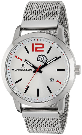 Daniel Klein Premium Men Silver Dial Analogue Watch
