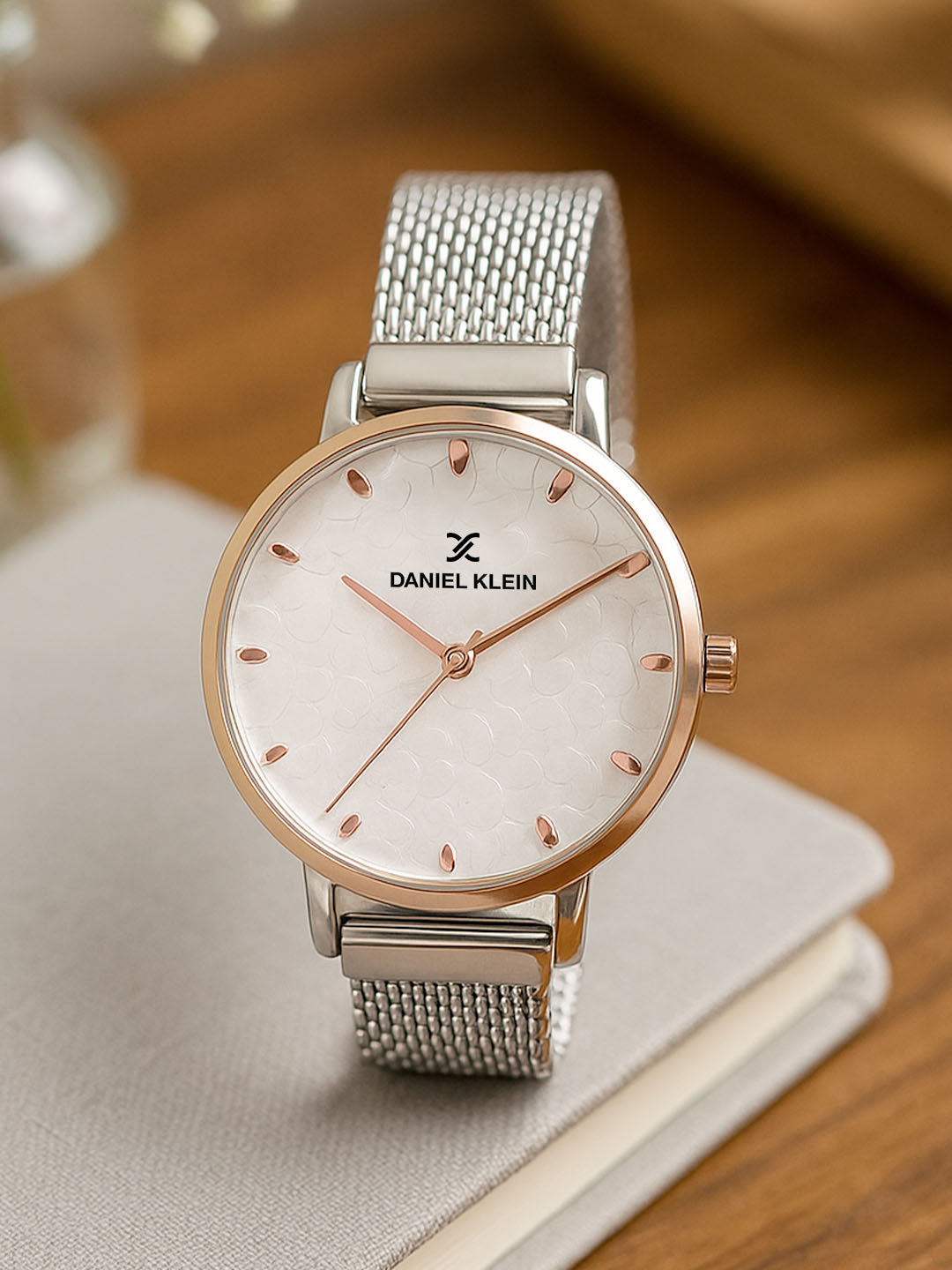 Daniel Klein Premium Women Silver Dial Watch