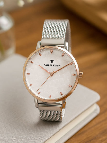 Daniel Klein Premium Women Silver Dial Watch