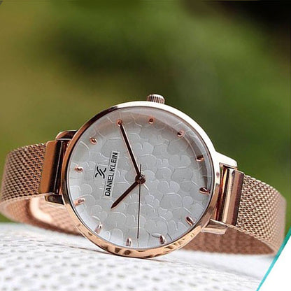 Daniel Klein Premium Women Silver Dial Watch