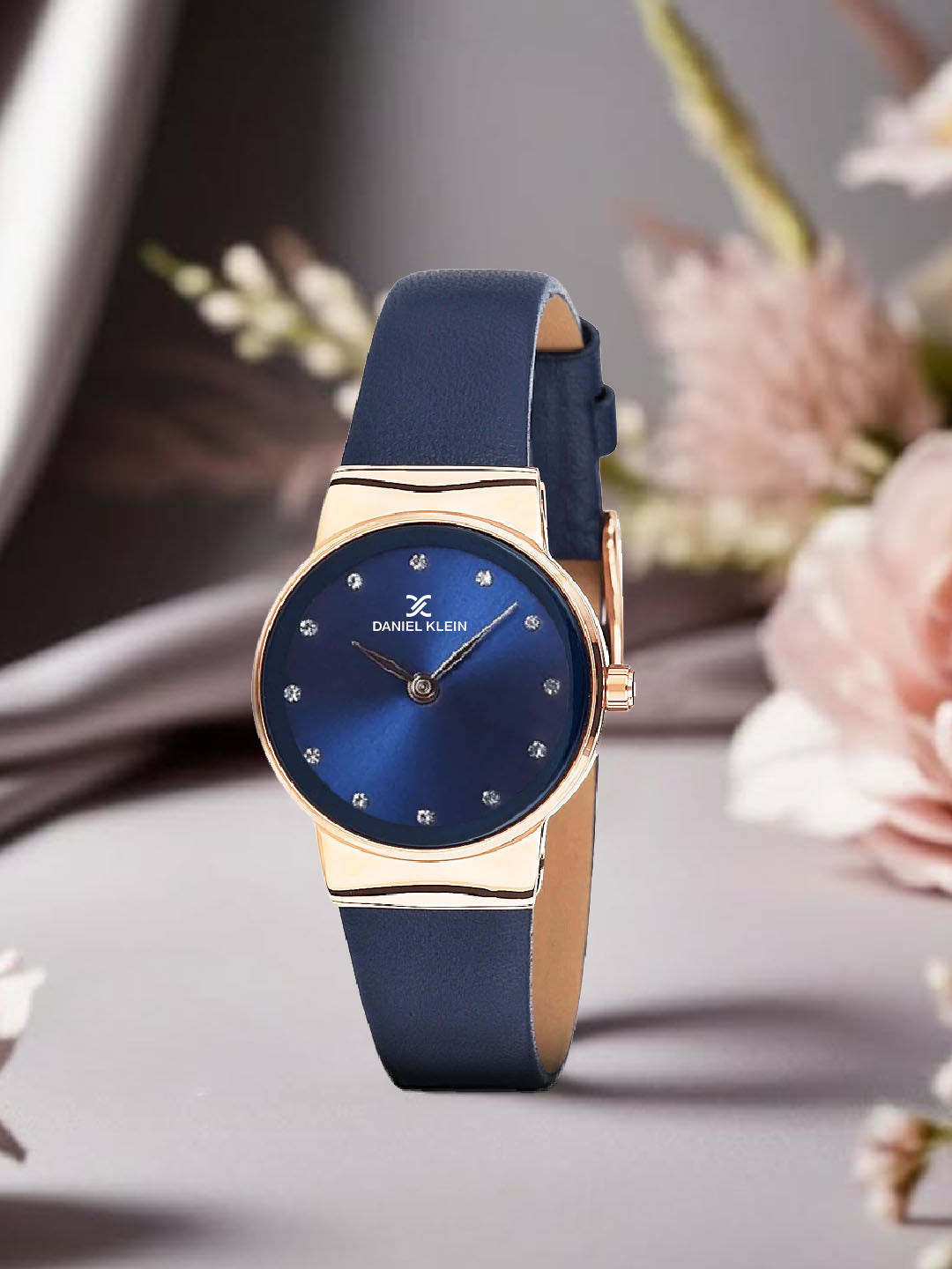 Daniel Klein Premium Women Blue Dial Watch