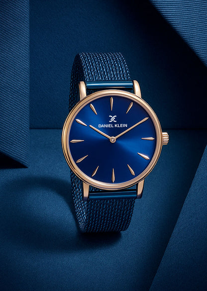 Daniel Klein Premium Women Blue Dial Watch
