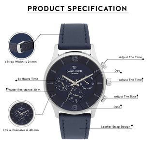 Daniel Klein Exclusive Men Blue Dial Watch