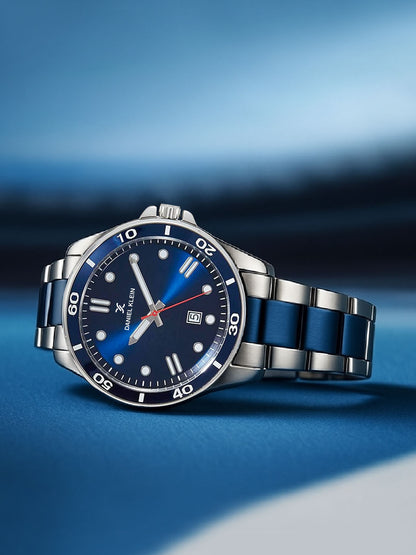 Daniel Klein Premium Men Blue Dial Watch