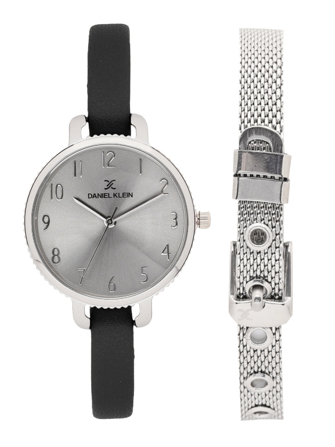Daniel Klein Gift Set Silver Dial Watch