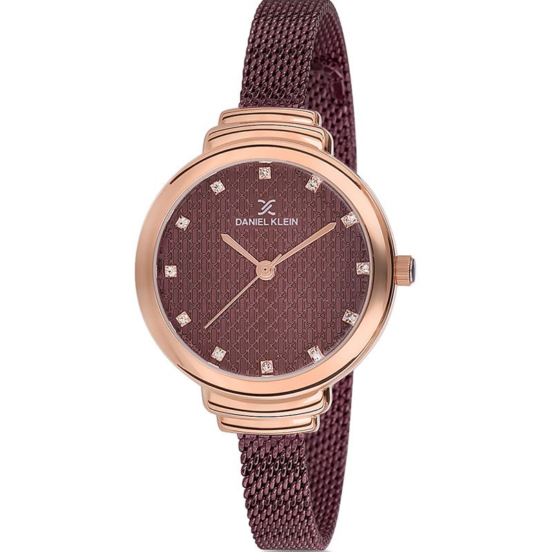 Daniel Klein Premium Women Magenta Dial Analogue Watch