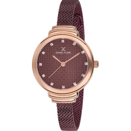 Daniel Klein Premium Women Magenta Dial Analogue Watch