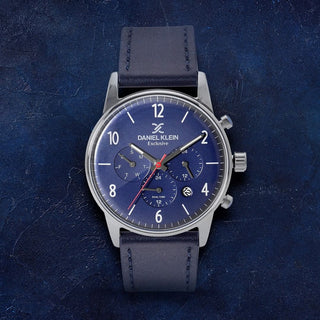 Daniel Klein Exclusive Men Blue Dial Watch