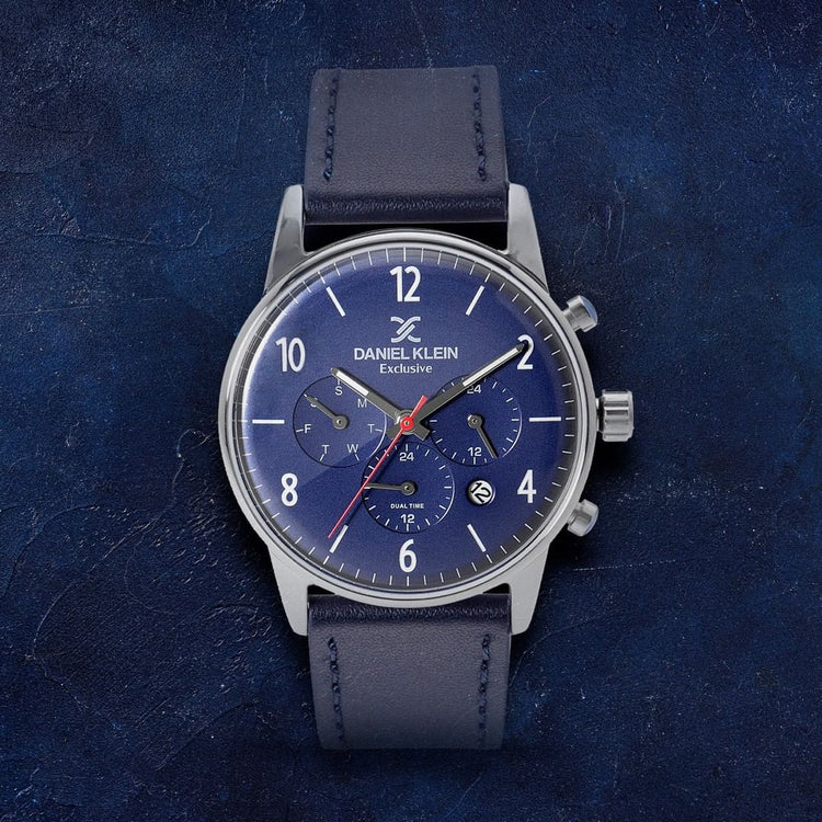 Daniel Klein Gents Brown Dial Multifunction Watch main image 0