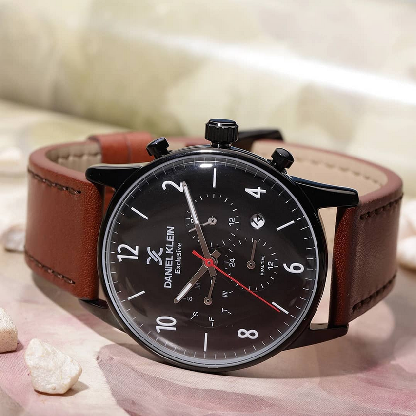 Daniel Klein Exclusive Men Black Dial Watch