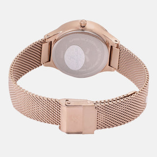 Daniel Klein Premium Women Pink Rose Gold Dial Watch