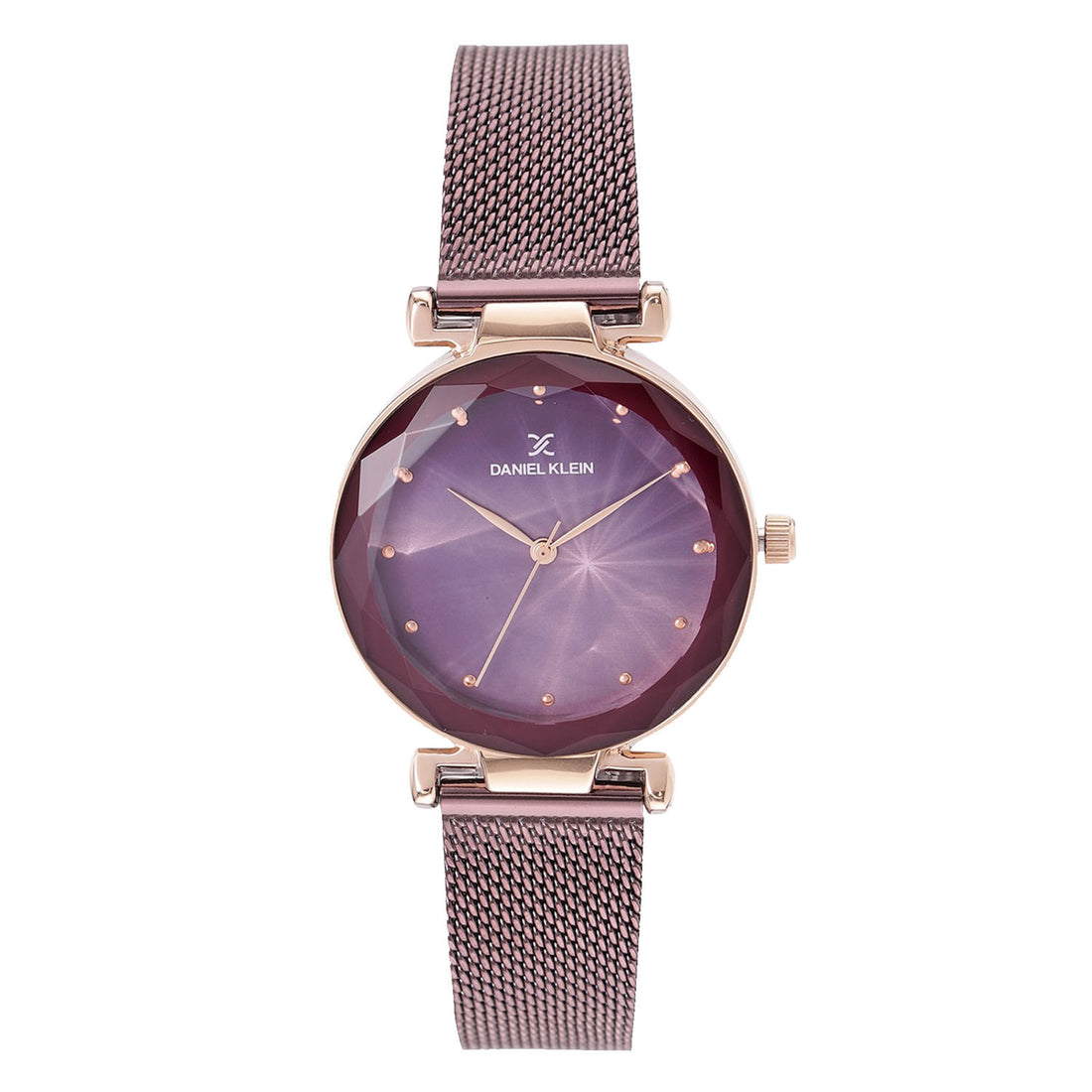 Daniel Klein Premium Women Purple Dial Watch