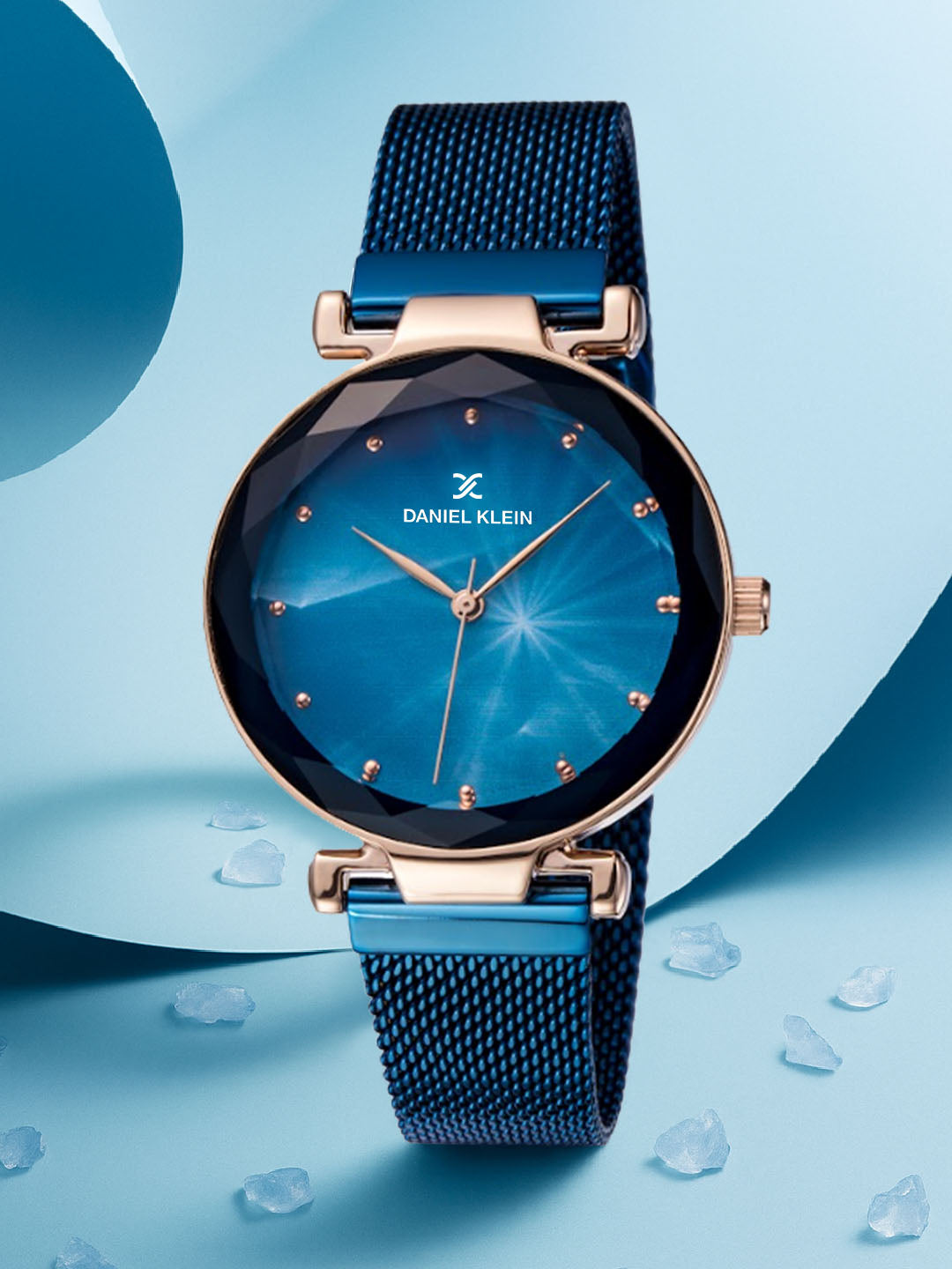 Daniel Klein Premium Women Blue Dial Watch