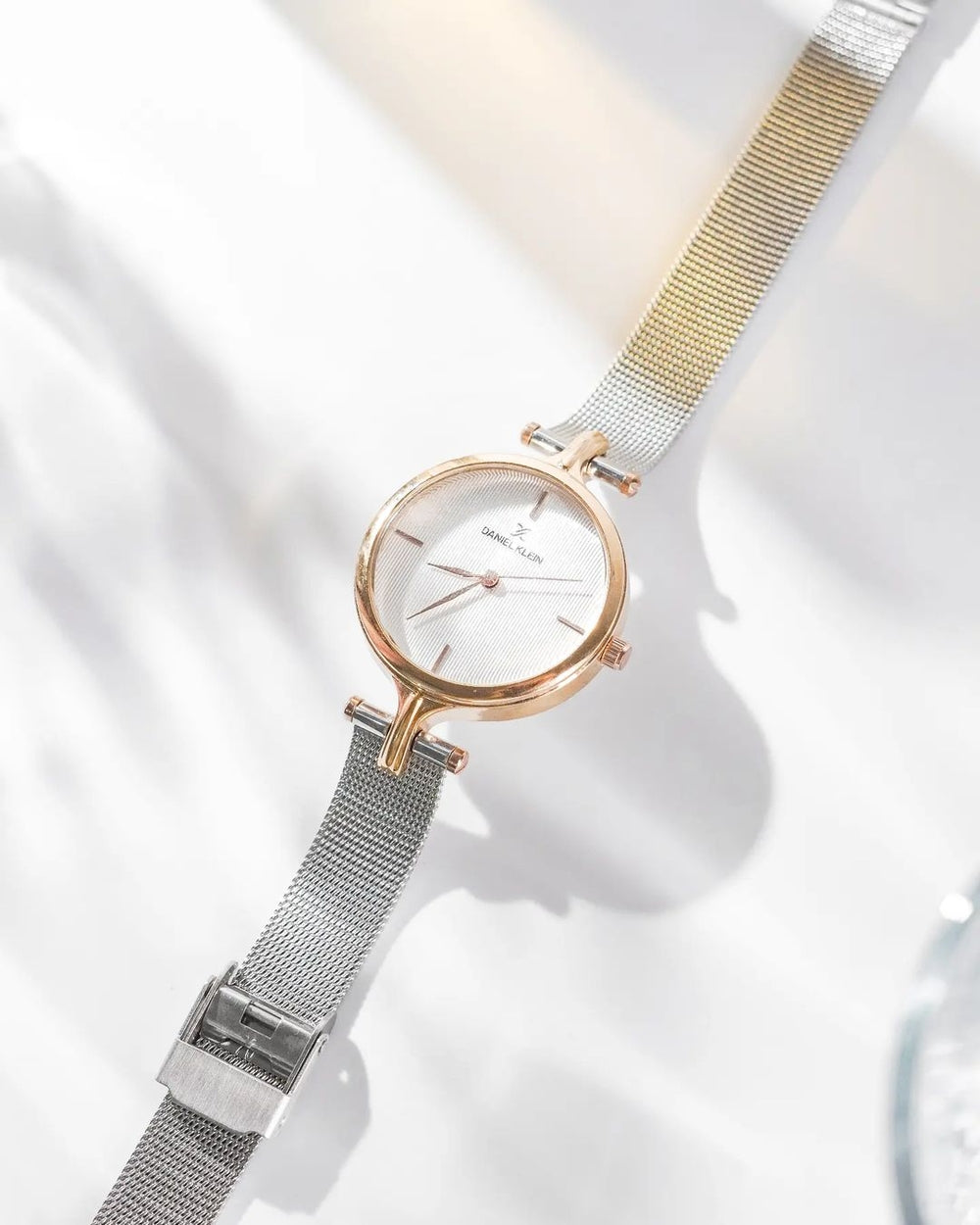 Daniel Klein Premium Women Silver Dial  Watch