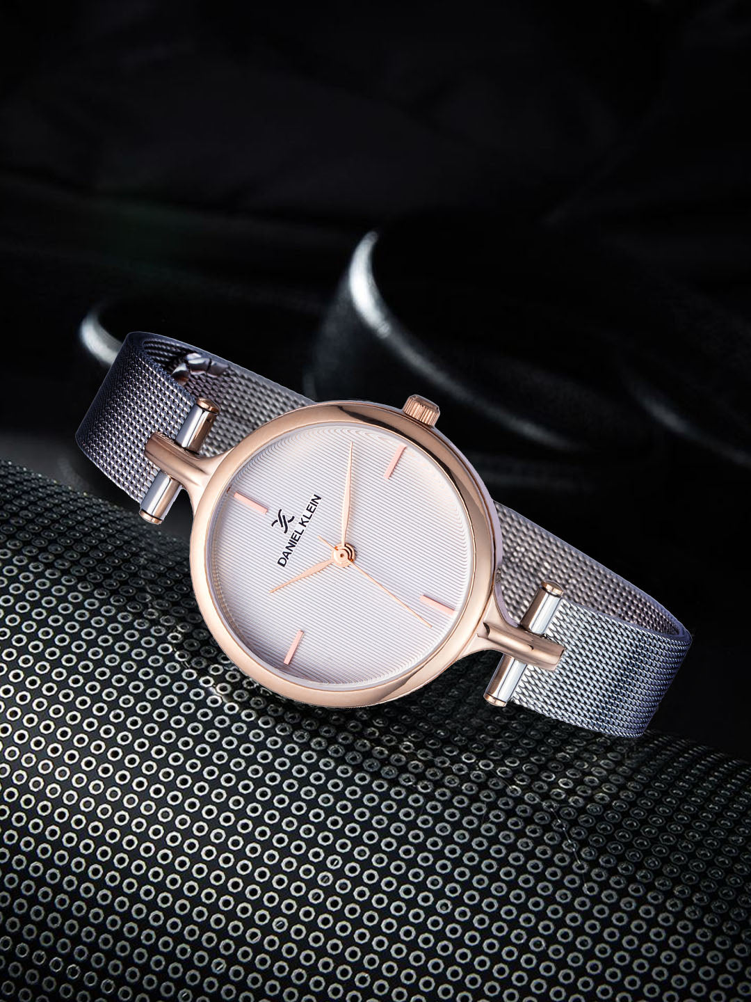 Daniel Klein Premium Women Silver Dial  Watch