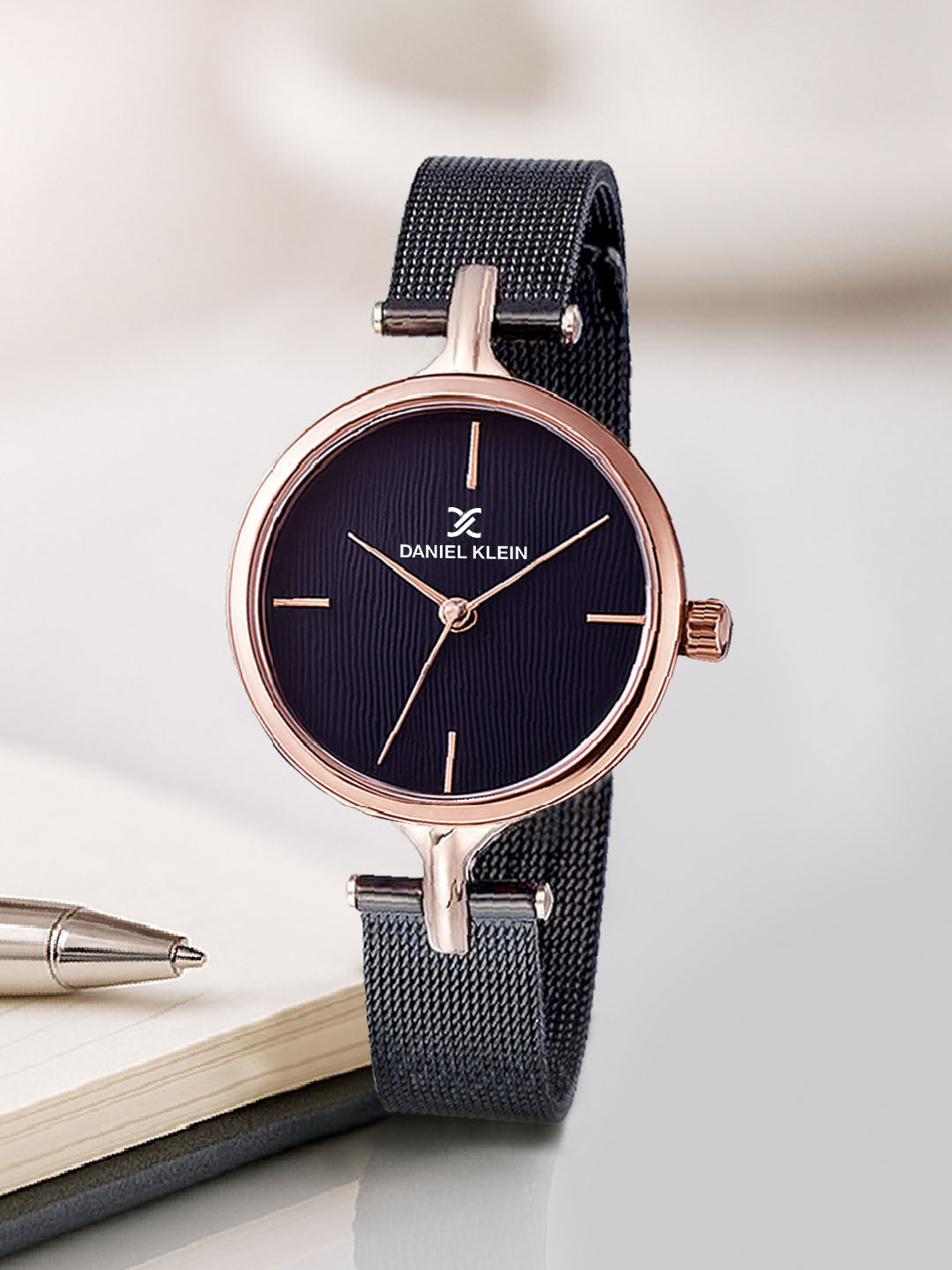 Daniel Klein Premium Women Black Dial Watch