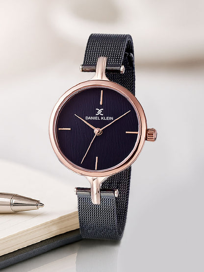 Daniel Klein Premium Women Black Dial Watch