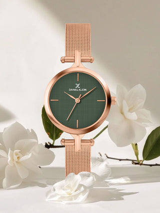 Green Dial Premium Women Watch