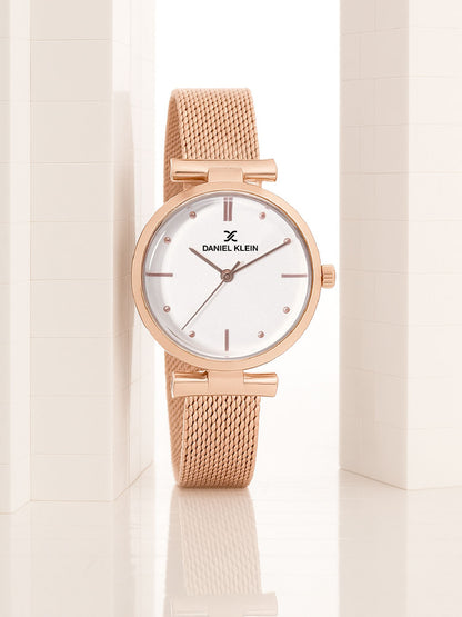 Daniel Klein Premium Women Silver Dial Watch