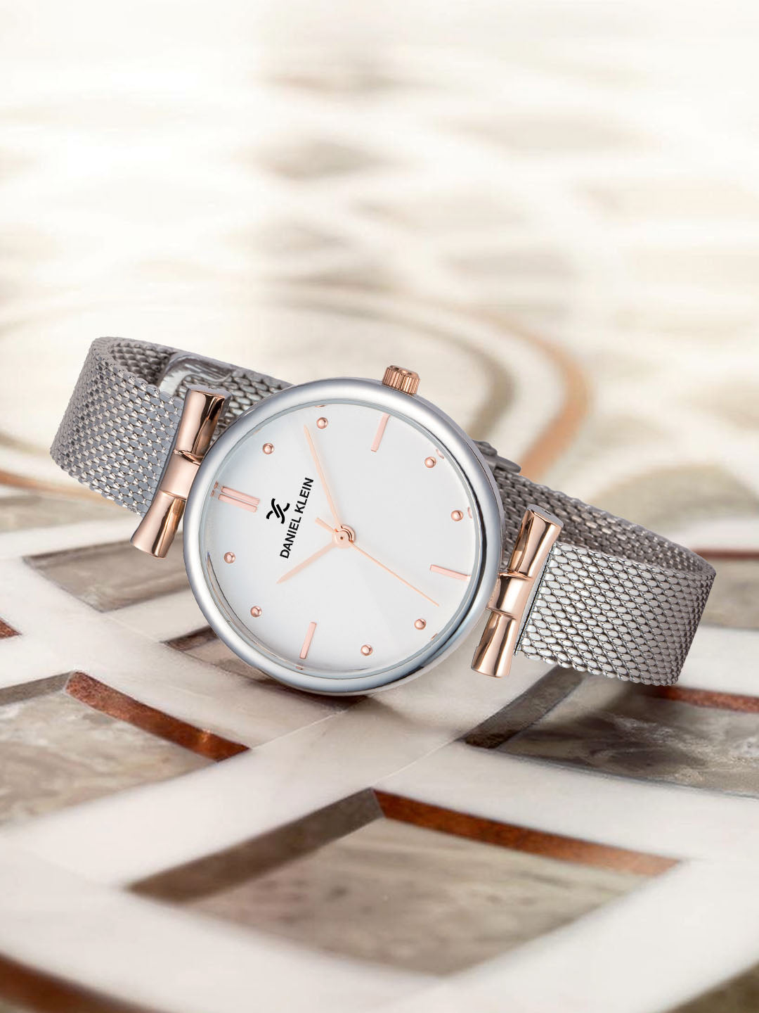 Daniel Klein Premium Women Silver Dial Watch