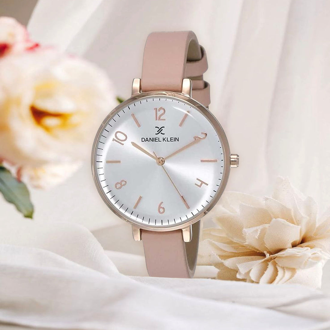 Daniel Klein Premium Women Silver Dial Watch